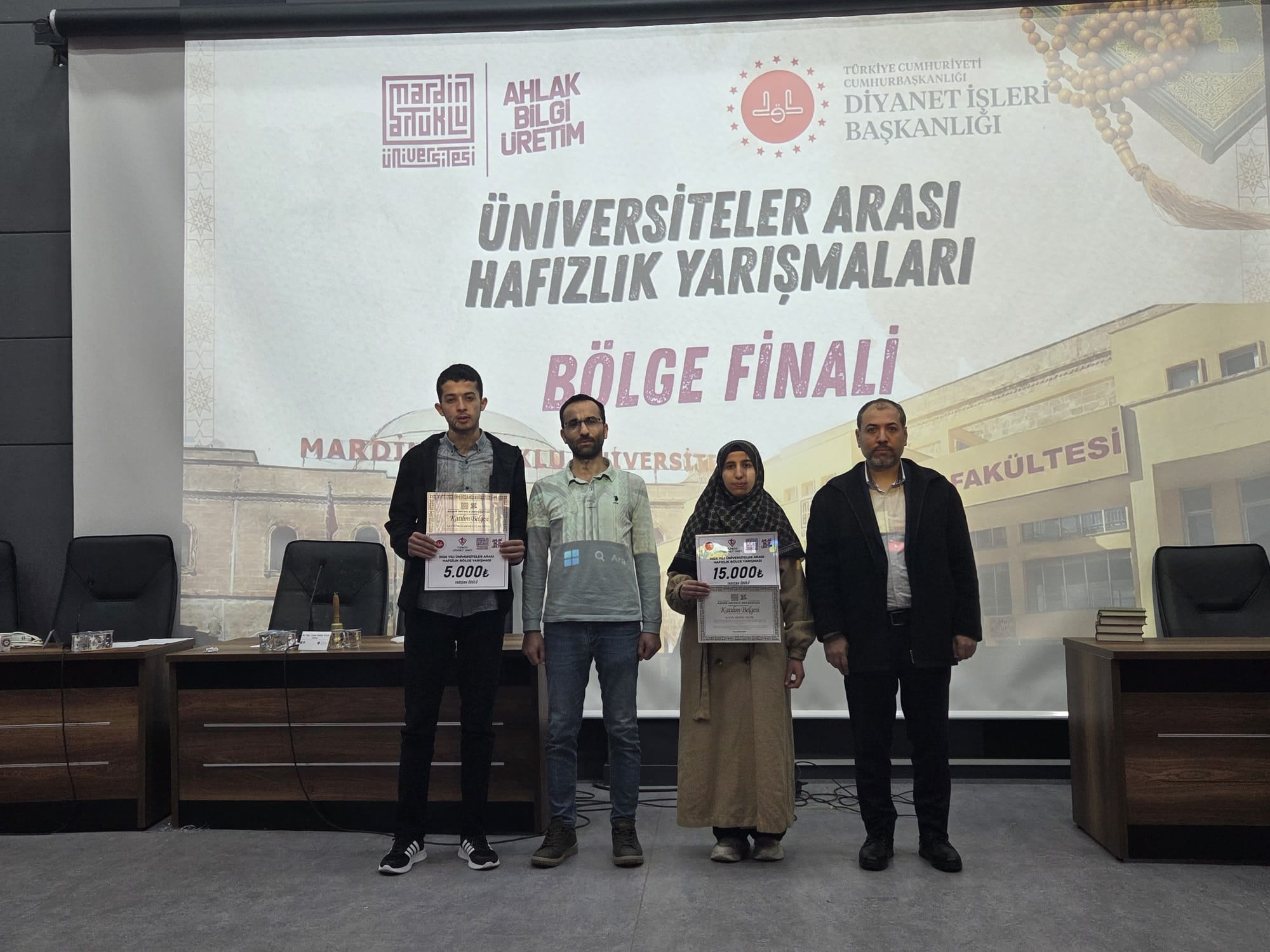 Tebrik: Öğr. Gör. Ömer Mehmet Ulusoy ve Öğr. Gör. Mehmet Şeker